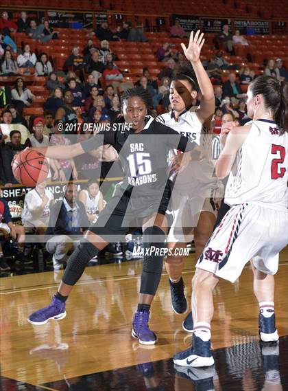 Thumbnail 1 in Modesto Christian vs. Sacramento (CIF SJS D2 Semifinal) photogallery.