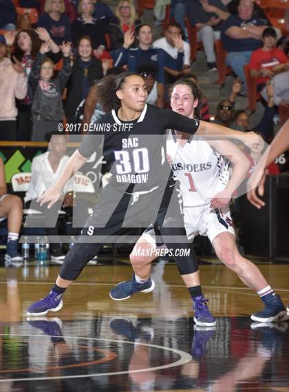 Thumbnail 2 in Modesto Christian vs. Sacramento (CIF SJS D2 Semifinal) photogallery.