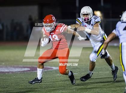 Thumbnail 2 in Kahuku vs Mililani (OIA Open Division Championship) photogallery.