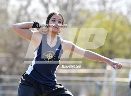 Thumbnail 2 in Indianapolis Bishop Chatard Invitational (Shot Put) photogallery.