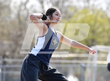 Thumbnail 3 in Indianapolis Bishop Chatard Invitational (Shot Put) photogallery.