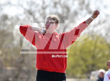 Thumbnail 3 in Indianapolis Bishop Chatard Invitational (Shot Put) photogallery.