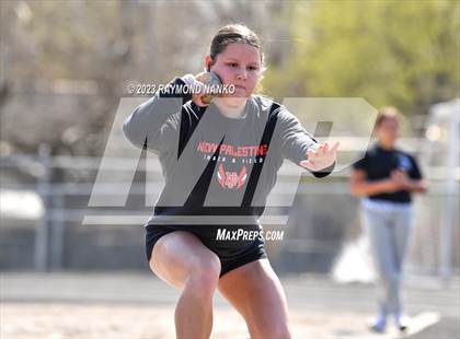 Thumbnail 2 in Indianapolis Bishop Chatard Invitational (Shot Put) photogallery.