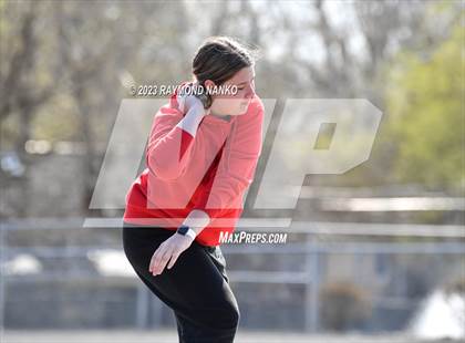 Thumbnail 1 in Indianapolis Bishop Chatard Invitational (Shot Put) photogallery.