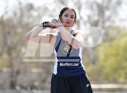 Thumbnail 2 in Indianapolis Bishop Chatard Invitational (Shot Put) photogallery.