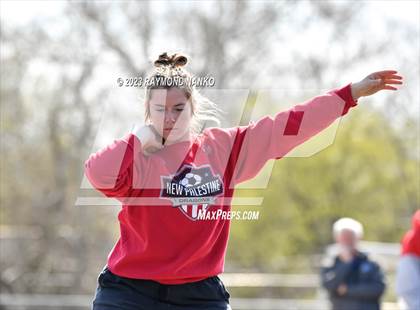 Thumbnail 2 in Indianapolis Bishop Chatard Invitational (Shot Put) photogallery.