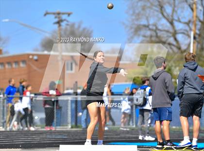 Thumbnail 2 in Indianapolis Bishop Chatard Invitational (Shot Put) photogallery.