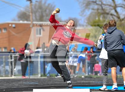 Thumbnail 2 in Indianapolis Bishop Chatard Invitational (Shot Put) photogallery.