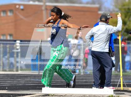 Thumbnail 1 in Indianapolis Bishop Chatard Invitational (Shot Put) photogallery.