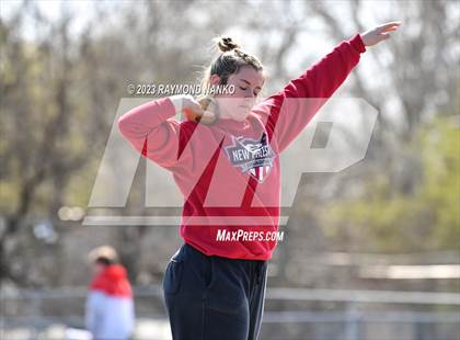 Thumbnail 1 in Indianapolis Bishop Chatard Invitational (Shot Put) photogallery.