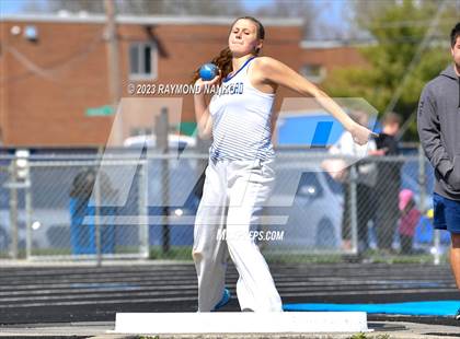 Thumbnail 3 in Indianapolis Bishop Chatard Invitational (Shot Put) photogallery.
