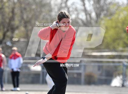 Thumbnail 1 in Indianapolis Bishop Chatard Invitational (Shot Put) photogallery.