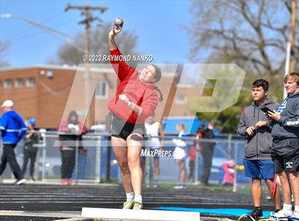 Thumbnail 3 in Indianapolis Bishop Chatard Invitational (Shot Put) photogallery.
