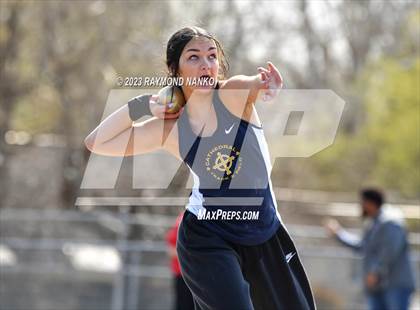 Thumbnail 1 in Indianapolis Bishop Chatard Invitational (Shot Put) photogallery.