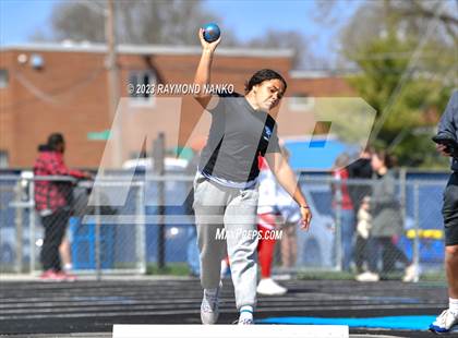 Thumbnail 2 in Indianapolis Bishop Chatard Invitational (Shot Put) photogallery.