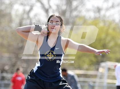 Thumbnail 3 in Indianapolis Bishop Chatard Invitational (Shot Put) photogallery.