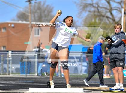 Thumbnail 2 in Indianapolis Bishop Chatard Invitational (Shot Put) photogallery.