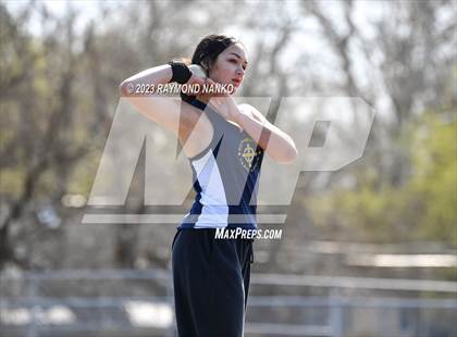 Thumbnail 2 in Indianapolis Bishop Chatard Invitational (Shot Put) photogallery.