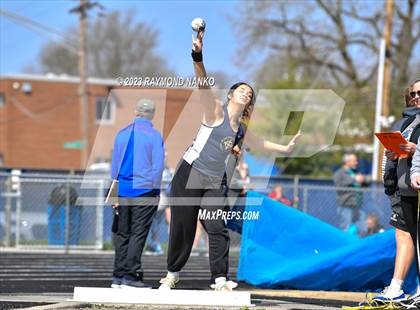 Thumbnail 2 in Indianapolis Bishop Chatard Invitational (Shot Put) photogallery.