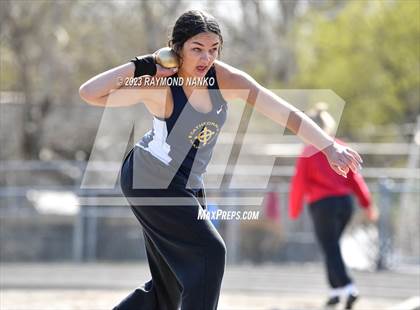 Thumbnail 2 in Indianapolis Bishop Chatard Invitational (Shot Put) photogallery.