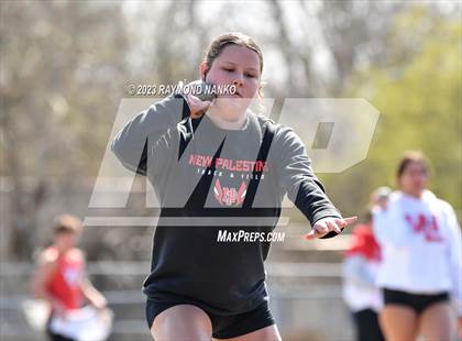 Thumbnail 3 in Indianapolis Bishop Chatard Invitational (Shot Put) photogallery.