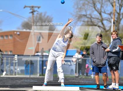 Thumbnail 2 in Indianapolis Bishop Chatard Invitational (Shot Put) photogallery.