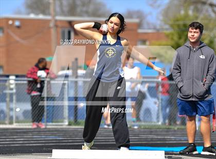 Thumbnail 2 in Indianapolis Bishop Chatard Invitational (Shot Put) photogallery.