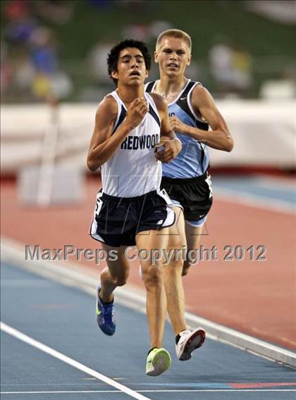 Thumbnail 3 in CIF CS Masters Championships (Boys Track Events) photogallery.