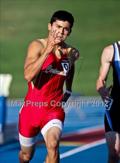 Thumbnail 1 in CIF CS Masters Championships (Boys Track Events) photogallery.