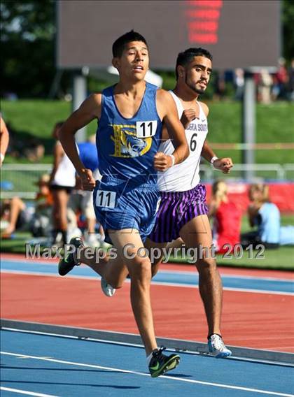 Thumbnail 2 in CIF CS Masters Championships (Boys Track Events) photogallery.