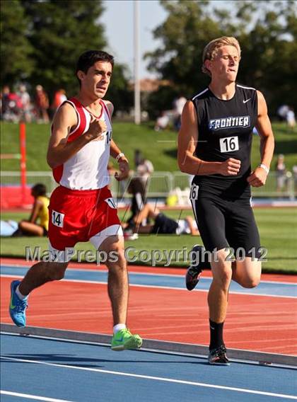 Thumbnail 1 in CIF CS Masters Championships (Boys Track Events) photogallery.
