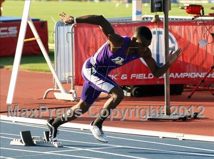 Thumbnail 1 in CIF CS Masters Championships (Boys Track Events) photogallery.