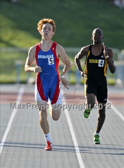 Thumbnail 2 in CIF CS Masters Championships (Boys Track Events) photogallery.