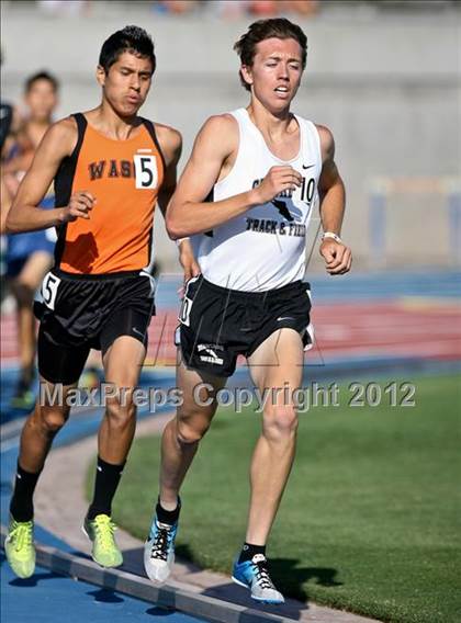 Thumbnail 2 in CIF CS Masters Championships (Boys Track Events) photogallery.