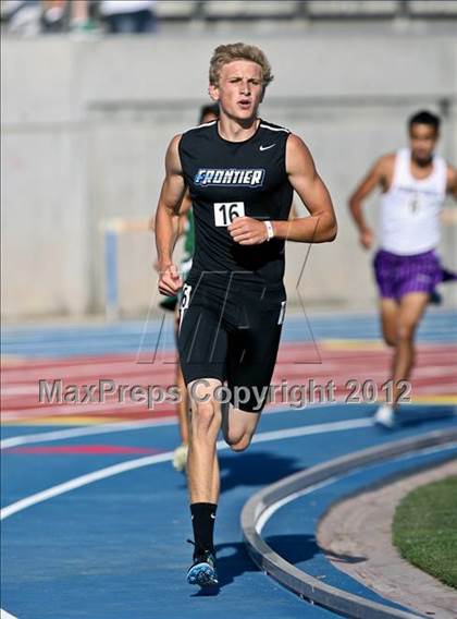 Thumbnail 2 in CIF CS Masters Championships (Boys Track Events) photogallery.