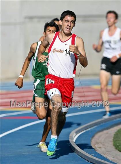 Thumbnail 1 in CIF CS Masters Championships (Boys Track Events) photogallery.