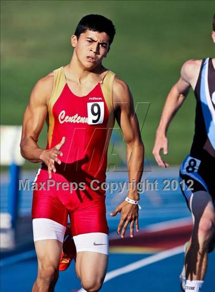 Thumbnail 3 in CIF CS Masters Championships (Boys Track Events) photogallery.