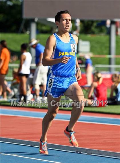 Thumbnail 2 in CIF CS Masters Championships (Boys Track Events) photogallery.