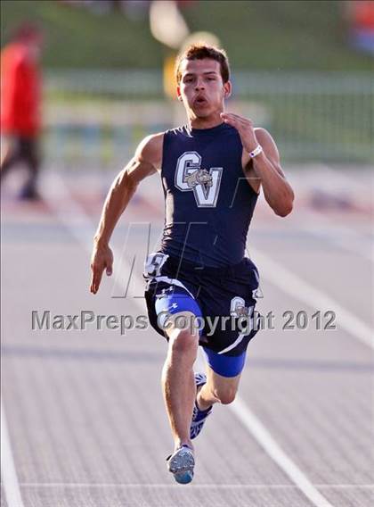 Thumbnail 1 in CIF CS Masters Championships (Boys Track Events) photogallery.