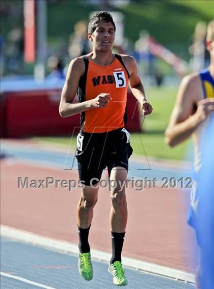 Thumbnail 2 in CIF CS Masters Championships (Boys Track Events) photogallery.