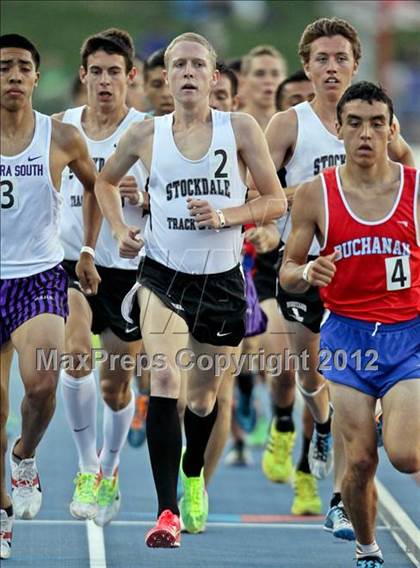 Thumbnail 2 in CIF CS Masters Championships (Boys Track Events) photogallery.
