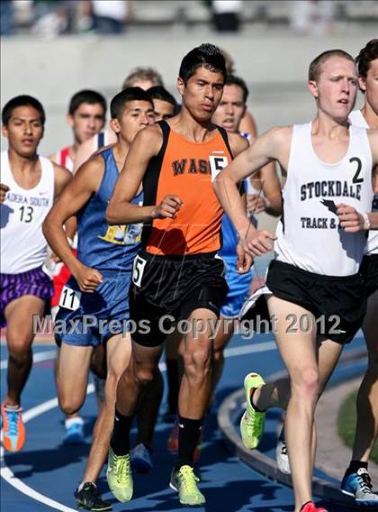 Thumbnail 2 in CIF CS Masters Championships (Boys Track Events) photogallery.