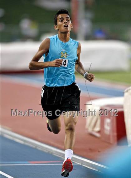 Thumbnail 1 in CIF CS Masters Championships (Boys Track Events) photogallery.