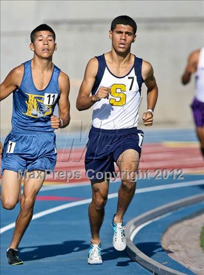 Thumbnail 3 in CIF CS Masters Championships (Boys Track Events) photogallery.