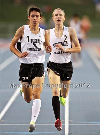 Thumbnail 2 in CIF CS Masters Championships (Boys Track Events) photogallery.