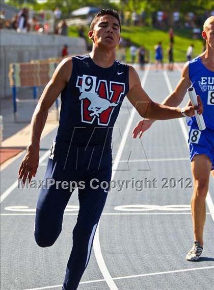 Thumbnail 2 in CIF CS Masters Championships (Boys Track Events) photogallery.