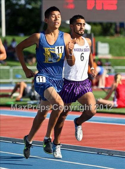 Thumbnail 1 in CIF CS Masters Championships (Boys Track Events) photogallery.