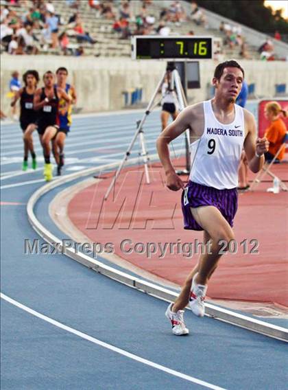 Thumbnail 1 in CIF CS Masters Championships (Boys Track Events) photogallery.