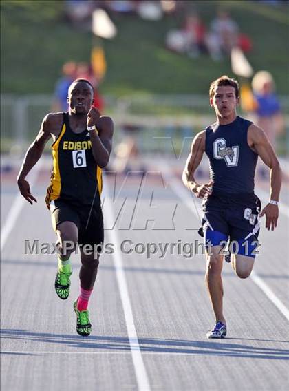 Thumbnail 3 in CIF CS Masters Championships (Boys Track Events) photogallery.