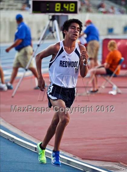 Thumbnail 1 in CIF CS Masters Championships (Boys Track Events) photogallery.